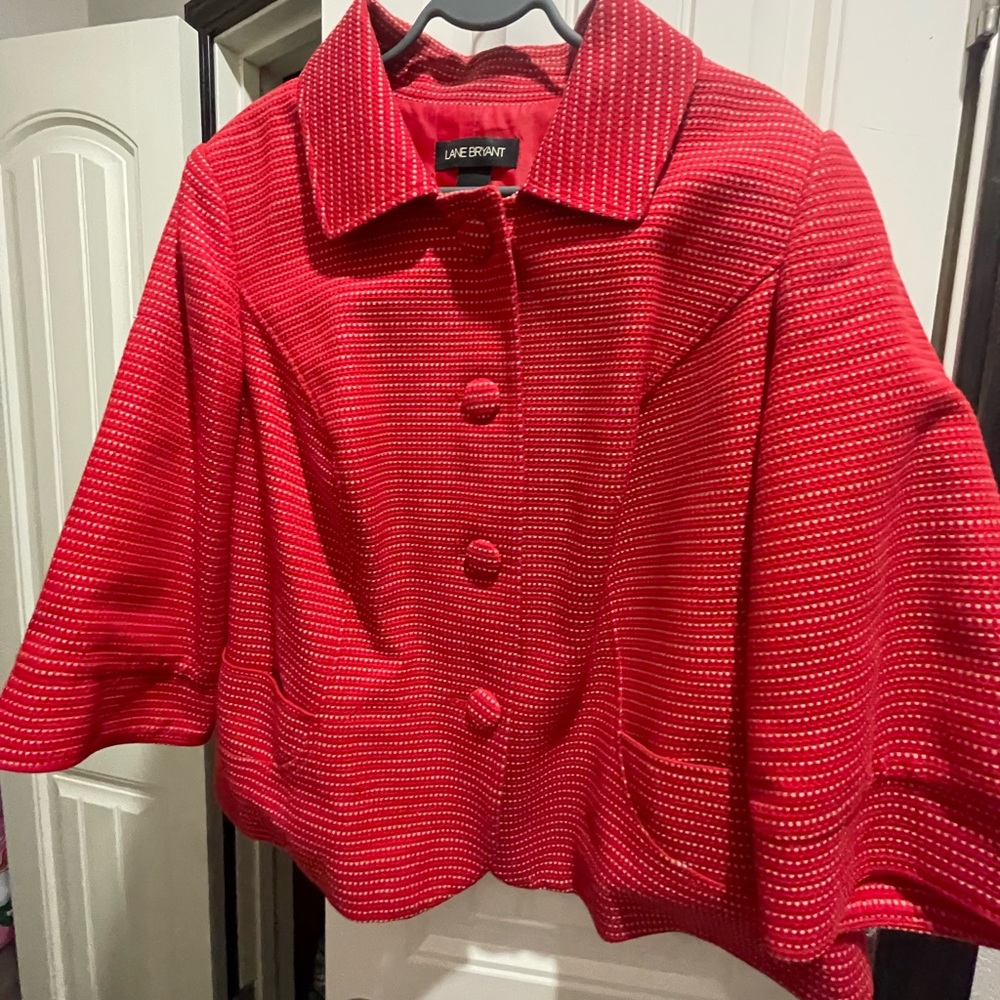 Red blazer